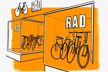 Fahrradwerkstatt: Musterbild - Hülser Radhaus