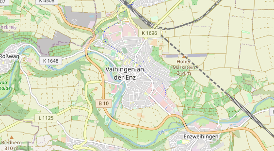 Fahrradwerkstatt auf Karte