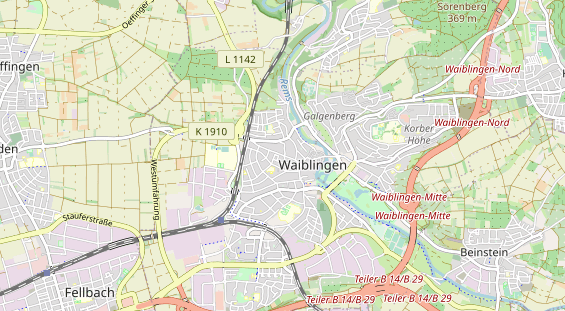 Fahrradwerkstatt auf Karte