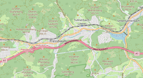 Fahrradwerkstatt auf Karte