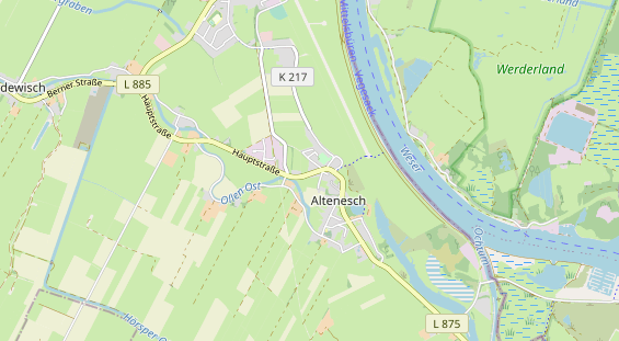 Fahrradwerkstatt auf Karte