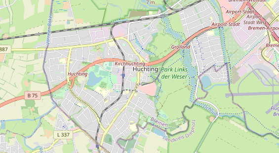 Fahrradwerkstatt auf Karte