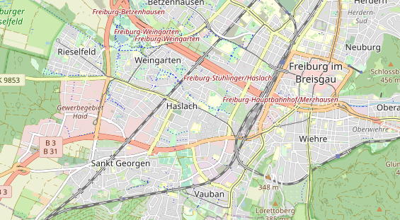 Fahrradwerkstatt auf Karte