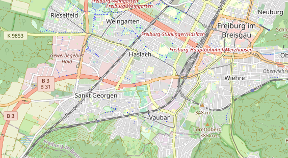 Fahrradwerkstatt auf Karte