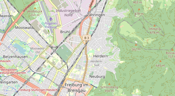 Fahrradwerkstatt auf Karte