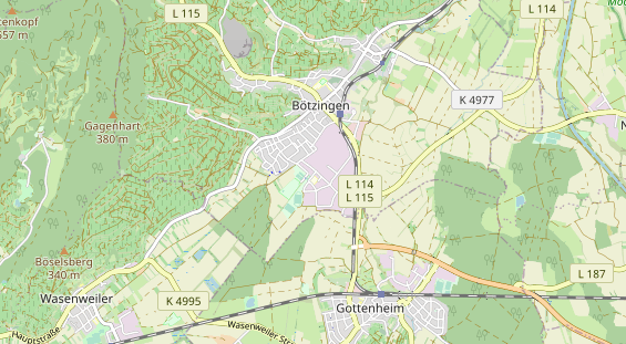 Fahrradwerkstatt auf Karte