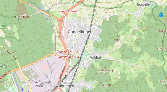 Fahrradwerkstatt auf Karte