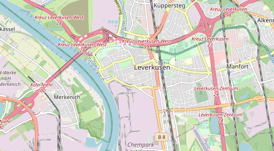 Fahrradwerkstatt auf Karte