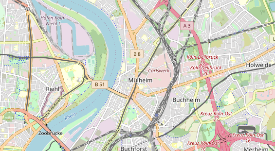 Fahrradwerkstatt auf Karte