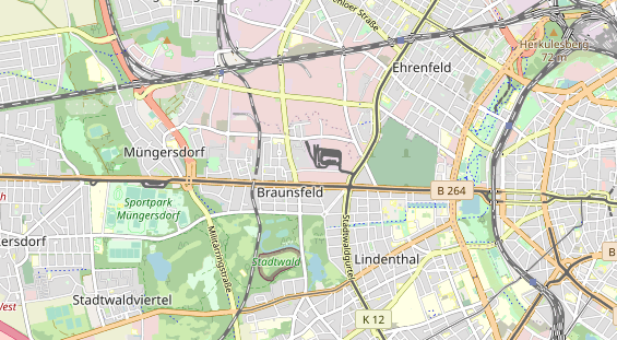 Fahrradwerkstatt auf Karte