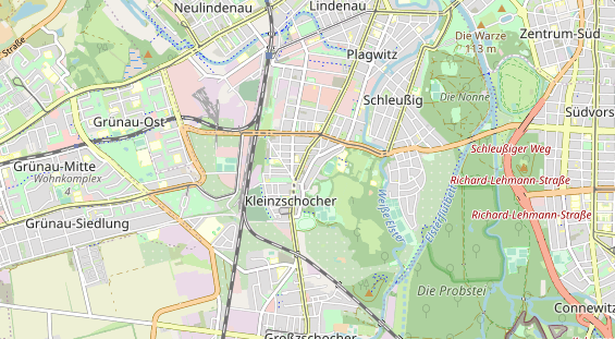 Bicycle workshop on map