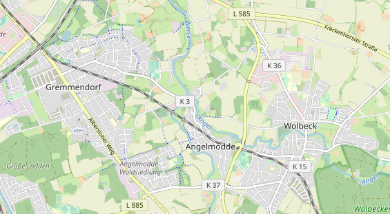 Fahrradwerkstatt auf Karte