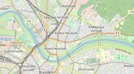 Fahrradwerkstatt auf Karte
