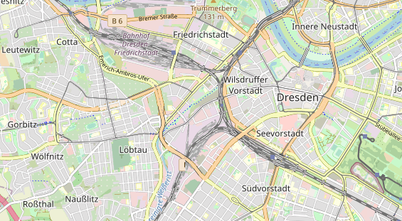 Fahrradwerkstatt auf Karte
