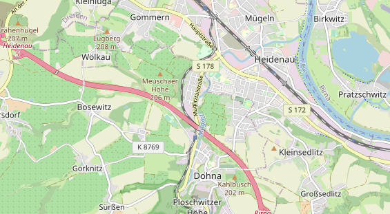 Fahrradwerkstatt auf Karte