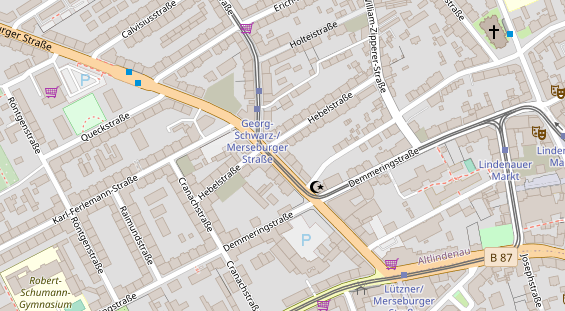 Bicycle workshop auf Karte