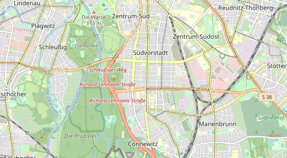 Bicycle workshop on map
