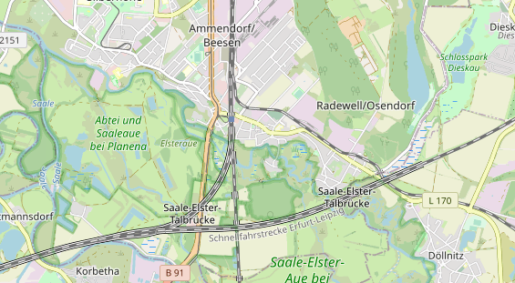 Fahrradwerkstatt auf Karte