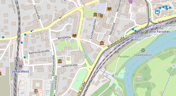 Bicycle workshop auf Karte