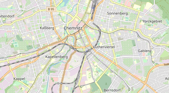 Bicycle workshop on map