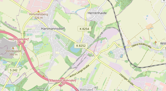 Bicycle workshop on map