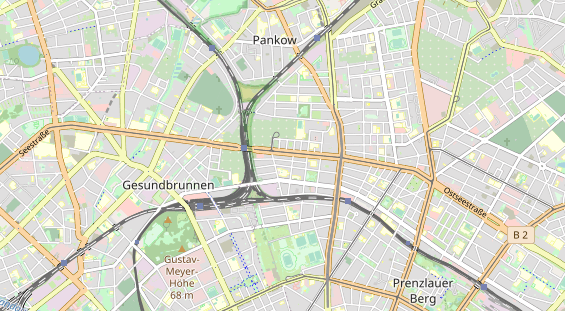 Bicycle workshop on map