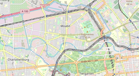 Bicycle workshop on map