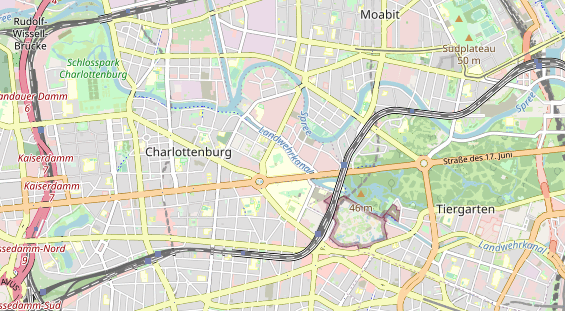 Bicycle workshop on map