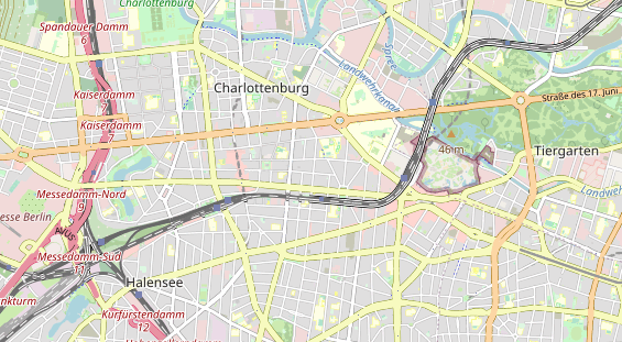 Bicycle workshop on map