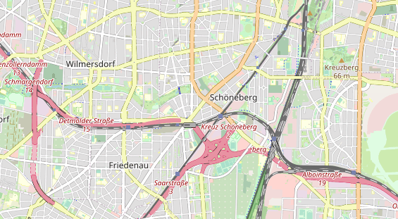 Bicycle workshop on map