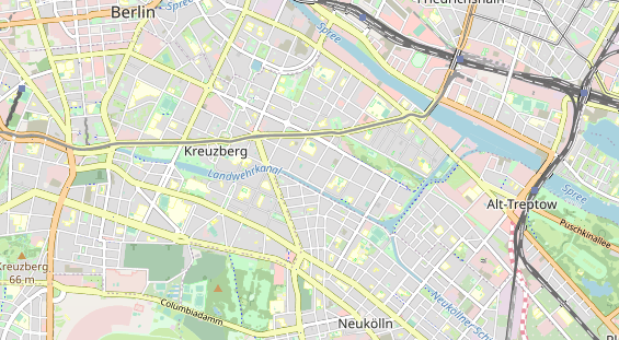 Bicycle workshop on map