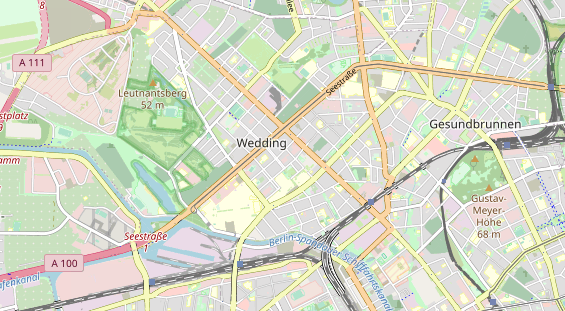 Bicycle workshop on map