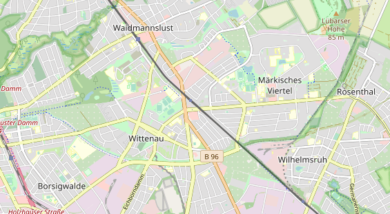 Bicycle workshop on map