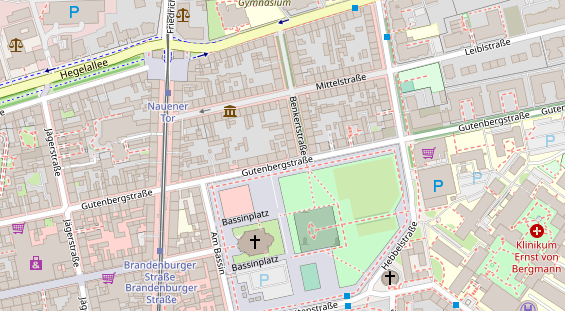 Bicycle workshop auf Karte