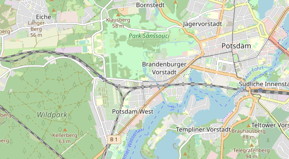 Fahrradwerkstatt auf Karte