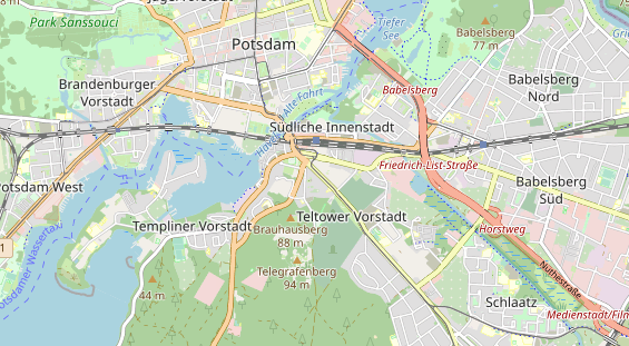 Fahrradwerkstatt auf Karte