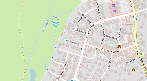 Bicycle workshop auf Karte