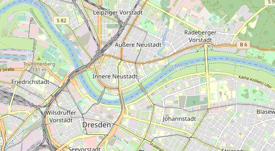 Fahrradwerkstatt auf Karte
