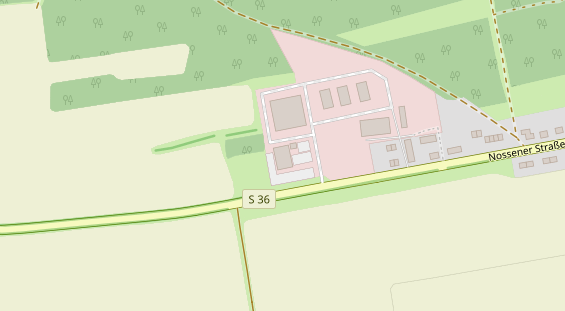 Fahrradwerkstatt auf Satellitenbild