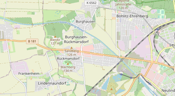 Fahrradwerkstatt auf Karte