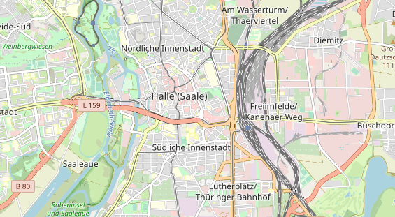 Fahrradwerkstatt auf Karte