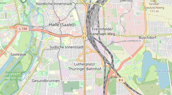 Bicycle workshop on map