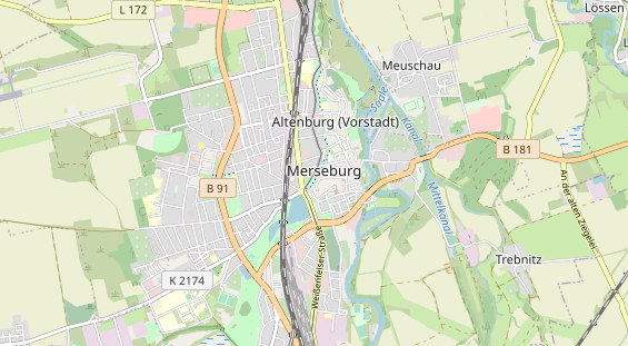 Bicycle workshop on map