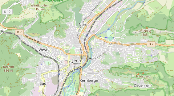 Fahrradwerkstatt auf Karte