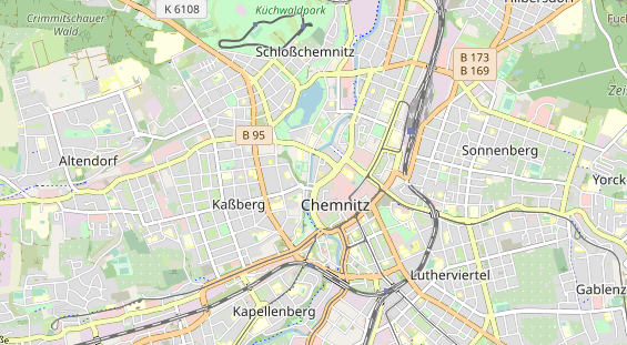 Bicycle workshop on map