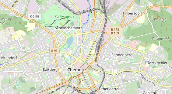 Bicycle workshop on map