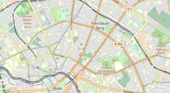 Fahrradwerkstatt auf Karte