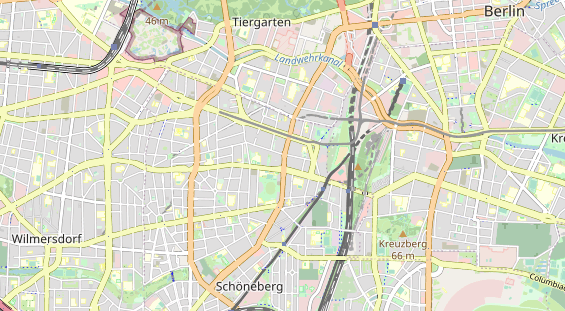 Bicycle workshop on map
