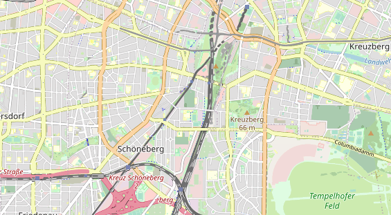 Bicycle workshop on map