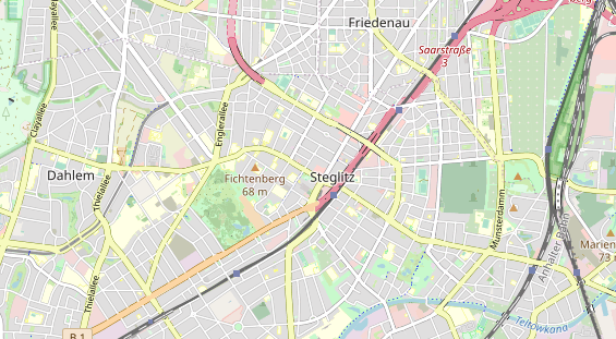 Fahrradwerkstatt auf Karte